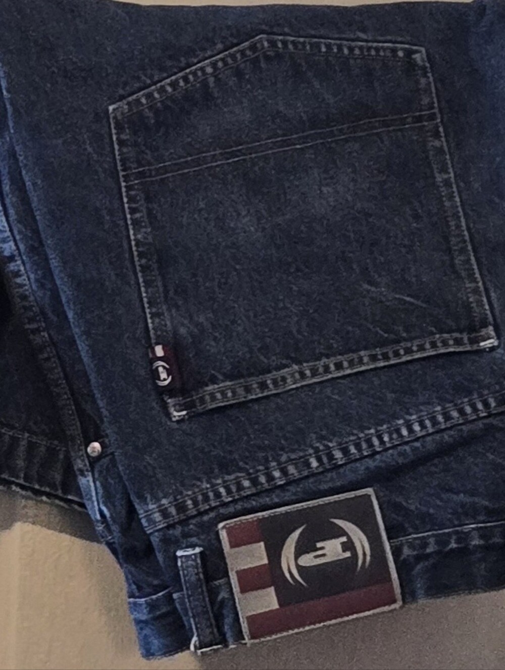 Phat Farm Brand Men's Dark Blue Denim Jeans